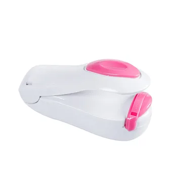 Rožinė Spalva !!! Mini Nešiojamas Šilumos Visiškai Sandarinimo Mašinos, Plastiko Maišą Impulsą, Gruntas Pakavimo Plastiko Maišą NAUJŲ Karšto Pardavimo