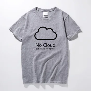 Kompiuterio Cloud marškinėliai-Kūrybos Žmogus, Medvilnės, trumpomis Rankovėmis Vasaros Stiliaus Tee marškinėliai Naują Atsitiktinis Juokinga Geeks T marškinėliai Berniukams