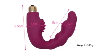Unisex 10-dažnio Vibracijos Analinis Kaištis Moters Klitorio Stimuliatorius Vyrų Prostata Masažas Analinis Granulės Suaugusiems, Sekso Parduotuvė