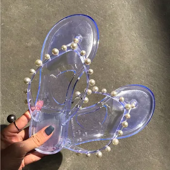 Moterų Laisvalaikio skaidres Šlepetės šlepetės bateliai Blizgančiais ponios Sandalai Butai Želė Namas batus moteris Fifo zapatos de mujer