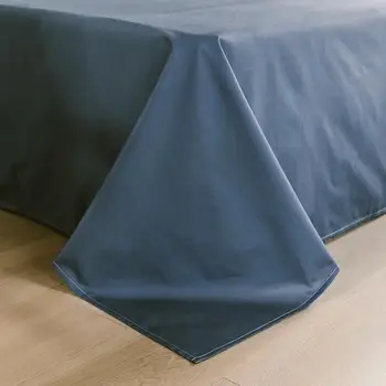 Vientisos spalvos medvilnės patalynės komplektas antklode padengti patalynė minkštas pagalves karalienės dydžio antklodė padengti butas paklodės įrengtas lapas