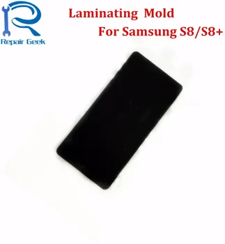 Aliuminio Silikono Formų Turėtojui Samsung Galaxy S8 plius S6 S7 Pastaba Krašto LCD Stiklinis Lęšis Laminavimo Padėties nustatymo Derinimas Pelėsių