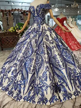 Modabelle Blizgančiais Royal Blue vakarinę Suknelę Kadin Abiye Brangioji Elegantiškas vakarinę Suknelę Ilgai 2019 Vestido Noche Largo