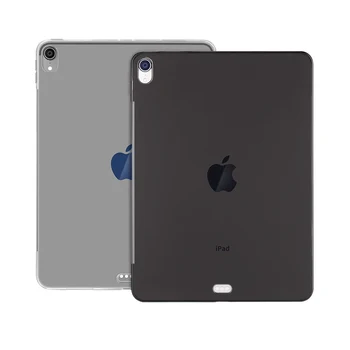 Case for iPad Pro 11 2018 Minkšto Silikono Skaidrios TPU Galinio Dangtelio Raštas iPad 11 Atveju