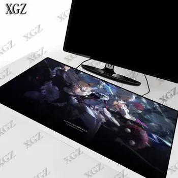 XGZ Vėl Nulis Anime Mergina Didelis Žaidimų Pelės Mygtukai Gamer Kompiuteris, Didelis Kilimėlis Užraktas Krašto Greitis Versija pad Klaviatūros Stalas