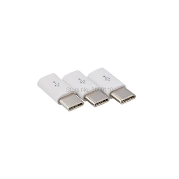 100vnt Micro USB Kabelis Moteris 8Pin Vyrų 30pin su 8pin 8 pin/ mikro usb į usb 3.1 C tipo Adapterio 