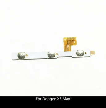 Originalus Naujas Šoninis Mygtukas Maitinimo Jungiklis Flex Už Doogee X5 Max Volume Up/Down Mygtuką Flex Kabelis FPC už Doogee X5 Max/X5 Max Pro