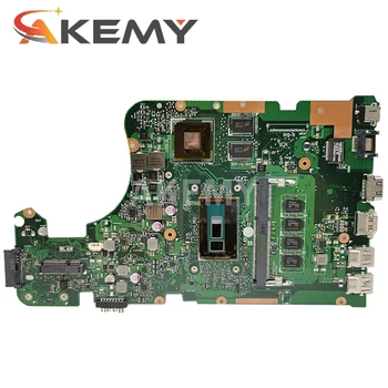 Akmey X555LN Mainboard Asus X555LNB X555LN X555LD X555LB X555LJ X555LF nešiojamojo kompiuterio plokštę 4GB RAM, I7-5500 2GB