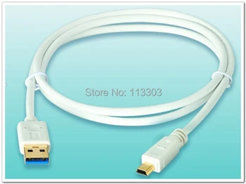 20pcs USB 3.0 Kabelį 5ft 1.5 m USB 3.0 Vyrų į Mini 10P Pratęsimo Kabelio ilgintuvas Duomenų Kabelis