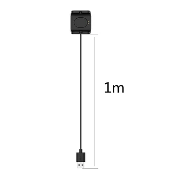 USB Įkroviklis 3 Metrų Kabelį, Elegantiškas Laikrodžiai Patogus Elementas Amazfit Pvp S A1805 Smartwatch Greito Įkrovimo Laidas