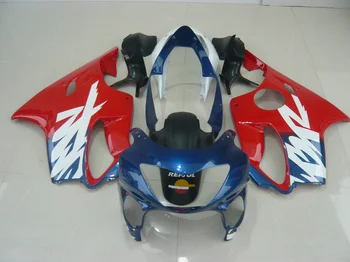 Custom Motociklų Lauktuvės komplektas HONDA CBR600 F4 99 00 CBR600F4 1999 2000 CBR600 F4 Mados raudona mėlyna ABS Purvasargiai set-Nn