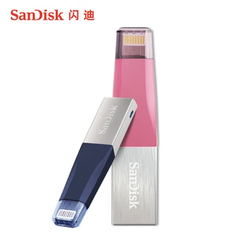 SanDisk USB Flash Drive iXPand OTG Žaibas Jungtis, U Disko USB 3.0 Stick 32GB 64GB 128GB Pen Drives Pfi 