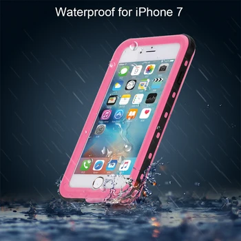 Haissky IP68 Vandeniui Nardymo Telefono dėklas Skirtas iPhone 8 7 Plius 6 6S Plius 5 5S SE Atveju, atsparus smūgiams Pagal Vandens Baseinas Padengti Coque