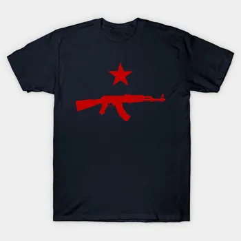 Red Star AK47 - SRA vyriški Marškinėliai