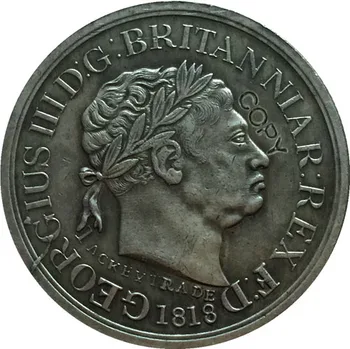 1818 Jungtinės Karalystės monetų kopijos