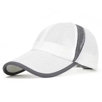 Karštą Vasaros Porų Kvėpuojantis Akių Skrybėlę Lauko Sporto Sunhat Mados Reguliuojamas Beisbolo Kepuraitę
