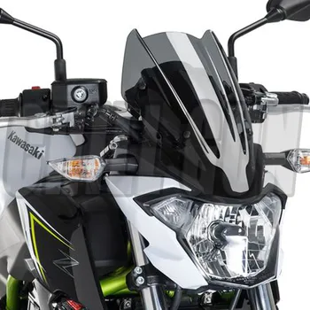 Motociklų Aksesuarų Sporto Priekinio Stiklo Priekinio, Galinio Stiklo Viser Skydelis Vėjo Deflektoriai Tinka Kawasaki Z650 2017 2018 2019 Z 650 19'