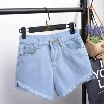 Moterų nauji džinsai, šortai retro mažas juosmens ženklo džinsus mergaičių saldus, seksualus mažaaukščių džinsinio šortai