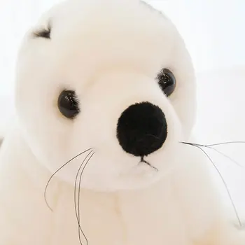 Puikus jūrų gyvūnų antspaudas pliušinis žaislas animacinių filmų jūrų liūtas minkštos lėlės mesti pagalvę apdailos gimtadienio dovana h0799