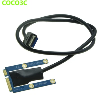 Mini PCIe 1 iki 3 PCI express 1X laiko tarpsnių Riser Card Mini ITX išorės 3 PCI-e slot adapter PCIe Port Multiplier Kortelės