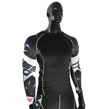 Vyrų sporto marškinėliai suspaudimo long sleeve t shirt vyrų Drabužių prekės ženklo bėrimas gard MMA raumenų marškinėliai, triko vyrų tracksuit S-4XL