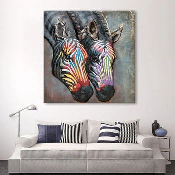 Modulinė Nuotraukas, 1 pultas Zebra Porų, Drobė, tapyba Sienos paveiksl Namų Puošybai Nuotraukas Kambarį Spausdinti Paveikslai