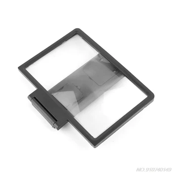 NAUJAS 3D Ekranas Stiprintuvo Mobiliojo Telefono Didinamojo Stiklo Stovėti Vaizdo Veidrodėliai Ekrano Išsiplėtusios Akys Apsaugos Turėtojas D08 20