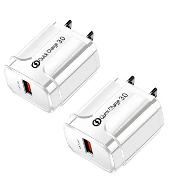 Patvarus USB Greito Įkrovimo Mobiliųjų Telefonų Įkrovimo Galvos Adapteris Mobiliųjų Telefonų Kroviklį Liepsną Lašas Atsparumas