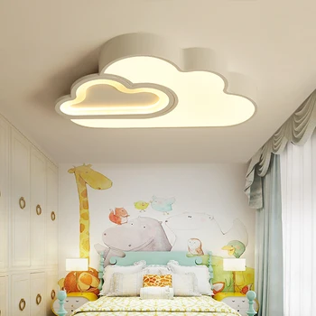 LED Debesis vaikų kambario apšvietimas, vaikų lubų lempa Kūdikiui lubų šviesos Tamsos berniukų, mergaičių miegamojo Lubų Lempa led