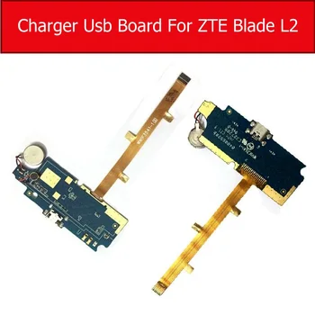 USB Įkrovimo lizdas Valdybos Jungtis, Flex Kabelis, Skirtas ZTE Blade L2 Usb Įkroviklio Lizdas Valdybos Flex Juostelės Vibratorius Su Varikliu Dalys