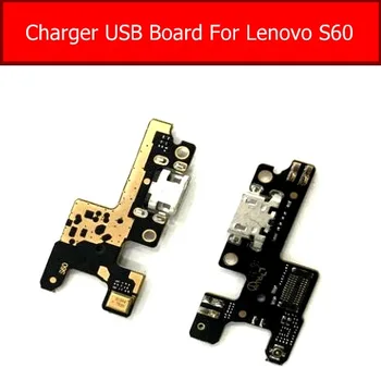 Mikrofonas & USB Įkrovimo Valdybos Lenovo S60 S60W Usb Jungtis Įkrovikliui Prijungti Valdybos Flex Kabelis atsarginės Dalys