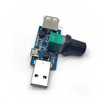USB Ventiliatoriaus Greičio Reguliatorius Tolygus Greičio Reguliatorius Reguliatorius Sumažinti Triukšmą, Multi-kiosko Padarinių Gubernatorius