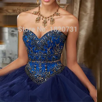 Vestidos Debutante Royal Blue Beaidng Saldus 16 Suknelės Quinceanera Suknelės Kamuolys Suknelė Gimtadienio Paty Vestido Para 15 Anos