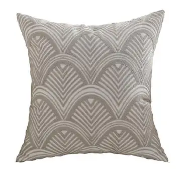 Rožinė geometrinis modelis, siuvinėta pagalvėlė padengti medvilnės užvalkalas kambarį aikštėje siuvinėjimo pagalvę padengti sofa