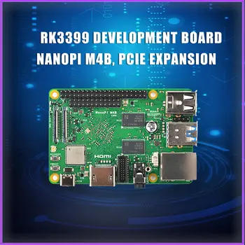 Draugiškas RK3399 plėtros taryba NanoPi M4B PCIe plėtra 2G atminties dual camera 4K peržiūros Android 8