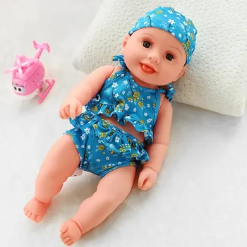 40CM Reborn Baby Doll Vertus megztinis Lėlės Minkšto Vinilinio Silikono Gyvas Gyvas Kūdikiams Žaislai Vaikams Mergaitės Gimtadienio Dovanos Chirstmas