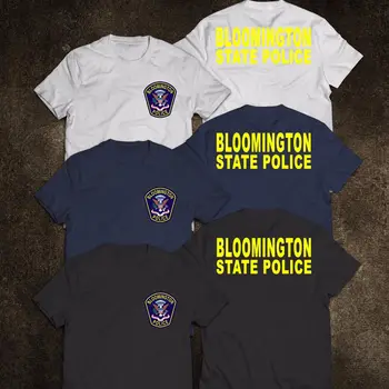 2019 Mados NAUJŲ Bloomington Police Jungtinės amerikos valstijos, JAV Departamento Scurity Paslauga T-Shirt S-3XL Tee marškinėliai
