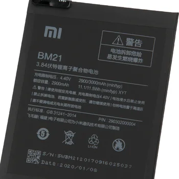 Xiao Mi Originalaus Telefono Baterija BM21 Už Xiaomi Redmi Pastaba Mi Pastaba 5.7