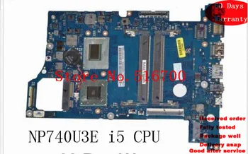 Placa-mae para Samsung NP740U3E Nešiojamas Plokštė w/ i5-3337U 1.8 Ghz CPU, BA92-11048A