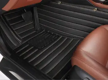 Aukštos kokybės! Custom specialių grindų kilimėliai Naujų Hyundai Sonata 2018-neslidus patvarus kilimai Sonata 2017,Nemokamas pristatymas