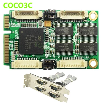 Mini PCIe 4 RS-232 Vidaus Uostų Adapteris, skirtas 