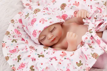 Mini Vonios Žaislas Modelį, Kūdikiams, Minkšti Silcone Lėlės Tikroviškos Soft Play House Baby GIRL Žaislas