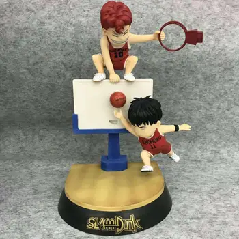 30cm Anime SLAM DUNK Sakuragi Hanamichi PVC Veiksmų Skaičiai GK genijus Rukawa Kaede Kolekcijos Modelis Žaislai